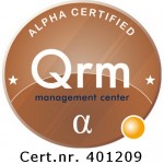 QRM Alpha® Specialist 401209 QRM Alpha® Specialist cert.nr. 401209